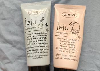 Ziaja Jeju – pasta przeciw zaskórnikom + mydło do twarzy