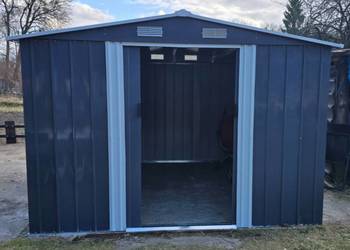 Nowy Domek Narzędziowy Metalowy XL 277x299x192 Ogrodowy Wysyłka Garaż