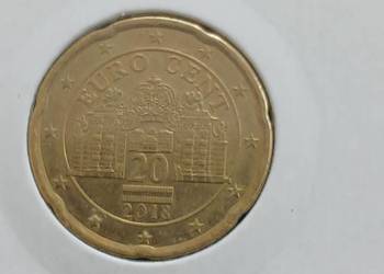 20 Eurocentów Austria 2018 r.