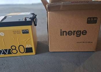 Akumulator AGM 12V 80Ah INERGE