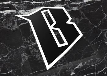 Naklejka K13 + BOR 4 x 3 cm rap wlepki crew #2