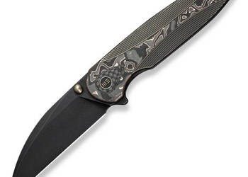 Nóż składany WE Knife Zenthra Bronze Titanium/Copper Foil Carbon Fiber, Bl…