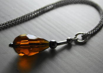 Śliczny stary naszyjnik srebro 925