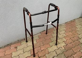 DIETZ NIEMIECKI BALKONIK CHODZIK KROCZĄCY ALUMINIOWY Z REGULACJA WYSOKOŚCI