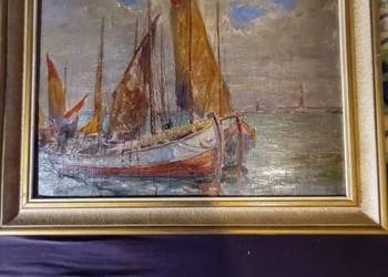 Łodzie rybackie na weneckiej plaży