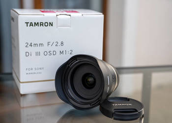 Obiektyw Tamron 24 mm f/2.8 Di III OSD M1:2 Sony E stan wzorowy Gwarancja