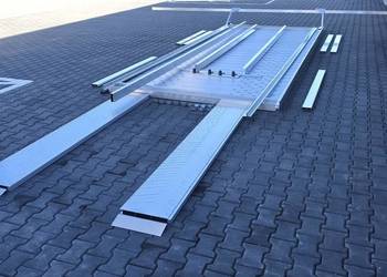 Autolaweta Laweta Aluminiowa Zestaw Podjazdy Deska Panel