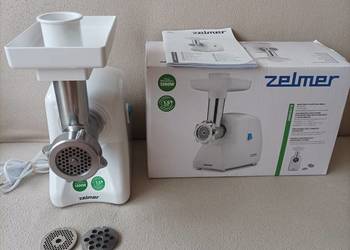 Elektryczna maszynka do mielenia mięsa Zelmer typ ZMM 2851b jak nowa.