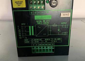 MURR ELEKTRONIK TNGS 5-230/24. MURR ELEKTRONIK 85 211. USED.