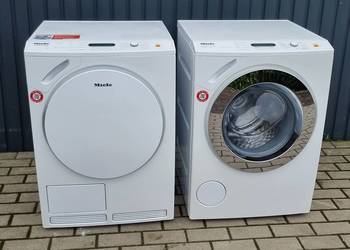 Zestaw Miele. Pralka W 6544 WPS + suszarka T 9647 C   T9000C GalaG XL, 7kg,