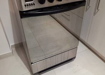 Kuchenka gazowo elektryczna Ariston inox 50cm