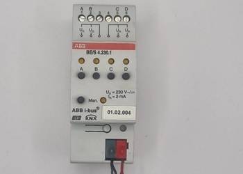 Moduł ABB i-bus KNX BE/S 4.230.1, wejście binarne 4x230V, używany, sprawny