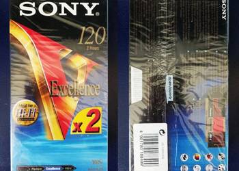 Kasety VHS nowe 2szt