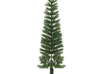 Sztuczna smukła choinka ze stojakiem 150 cm PE WM-344644
