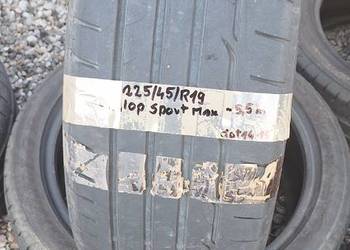 225 45 R19 Dunlop 2 szt lato PROMOCJA