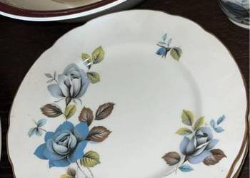 Talerzyk deser. Majesty the Queen. Blue Mist. Paragon. England.   Wyk Talerzyk deser. Majesty the Queen. Blue Mist. Paragon. England.   Wyk