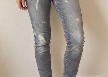 Szare jeansy Reserved damskie rozmiar 34
