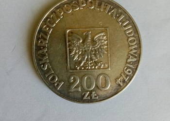 Moneta 200 zł 40 lat PRL