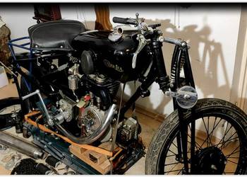 Motocykl zabytkowy Chater Lea 1932r M545