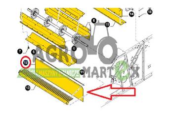 84073686 BREZENT USZCZELKA CNH