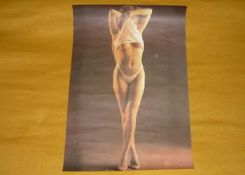 Plakat z kobietą 60 x 41
