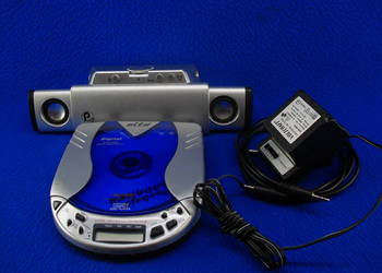 Discman + głośniki przenośne
