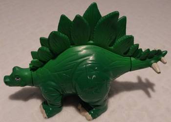 Dinozaur, stegozaur, zielony, 17,5cm (Zabawka)