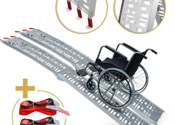 Rampy podjazdowe dla wózków inwalidzkich 680 kg
