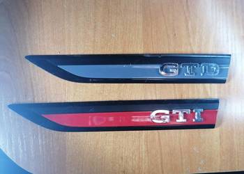 Emblemat listwa znaczek GTI GTD