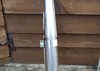 Wsk 175 Shl Gazela tłumik rura wydechowa obejma