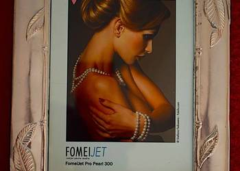 Ramka na zdjęcie w kolorze srebrnym z małym defektem