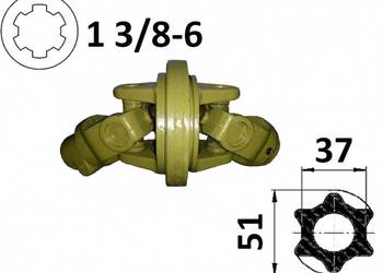 Kompletny przegub homokinetyczny na rurę 51x37, G7 APLW2580PRWR