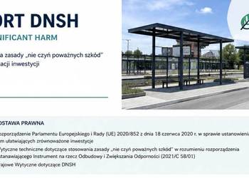 Sprawdzenie raportu DNSH, pomoc w ocenie, uzupełnienie dokumentacji