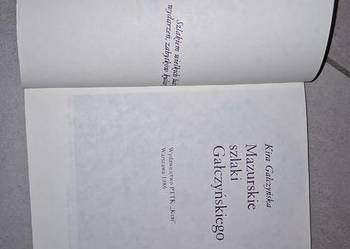 Mazurskie szlaki Gałczyńskiego – 1 wydanie 1986, niski nakład