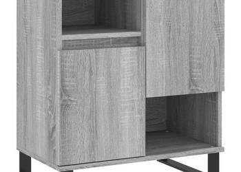 Komoda szary dąb sonoma 60x35x70 cm materiał drewnopochodny WM-831202
