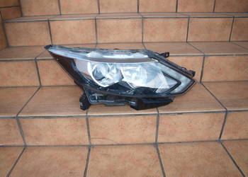 Nissan Qashqai II 2 lampa prawa przód (zwykła + Led) 2013 - 2017r (europa)