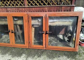 Okna drewniane dwuszybowe