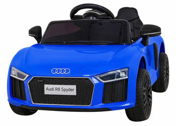 Audi R8 na akumulator dla dzieci Niebieski auto na akumulator