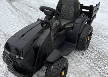 Traktor Na Akumulator Dla Dzieci Titanium Z Pojazd Elektryczny Z Przyczepą