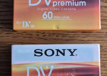 Kasetki Sony Mini DV cena za 2 szt.