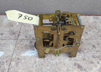 750 Mechanizm starego zegara ściennego Gustav Becker GB P42 sprawny