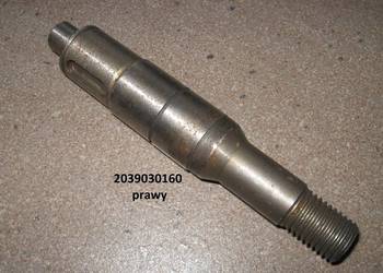 Wałek tarczy prawy gwint do rozsiewacza RCW