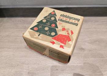 Lamki Choinkowe z czasów PRL Vintage