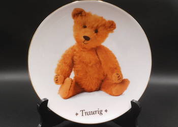 Porcelanowy talerz miś edycja limitowana