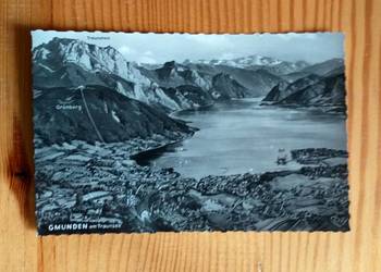 WIDOK NA JEZIORO TRAUNSEE W REJONIE GMUNDEN