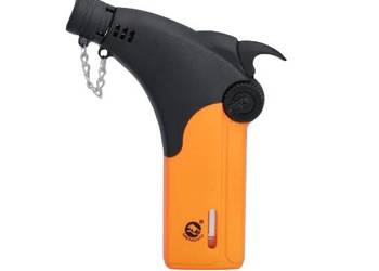 Pomarańczowy Palnik Gazowy Żarowy JET na Gaz Butan Wiatroodporny Mocny