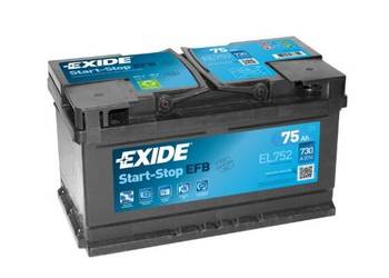 Akumulator Exide Start Stop EFB 75Ah 730A