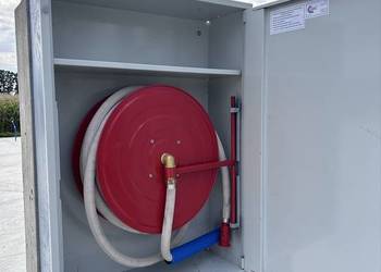 Wąż półsztywny 30m na bębnie z prostownicą