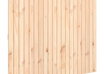 Wezgłowie łóżka 1275x3x110 cm lite drewno sosnowe WM-824938