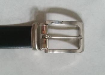 gino rossi, pasek ze skóry,mocny, elegancki, porządny